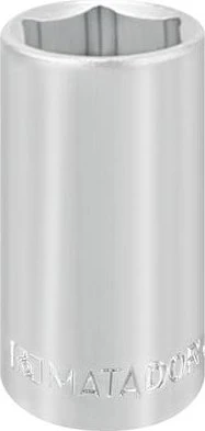 Matador 2075 Außensechskant Steckschlüssel 1/4" zöllig, 3/8"x25mm