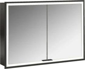 Emco Prime Facelift LED-Lichtspiegelschrank 100cm, 2 Türen, Unterputzmodell