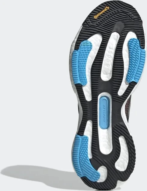 adidas Solar Glide 5 carbon/silver metallic/turbo (Herren)