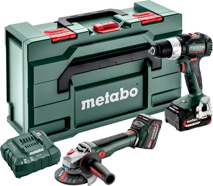 Metabo Combo Set 2.9.4 18V Akku-Maschinenset inkl. Koffer + 2 Akkus 5.2Ah