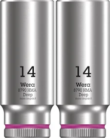 Wera 8790 HMA Deep Außensechskant Steckschlüssel 1/4", 14x50mm