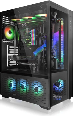 Raijintek Paean Premium, Glasfenster