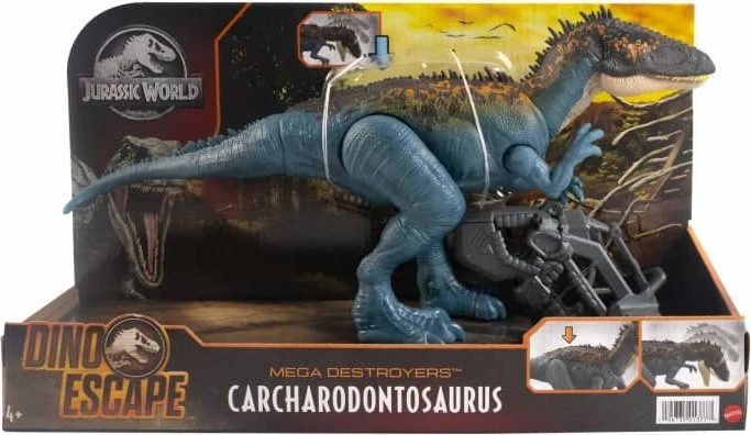 Mattel Jurassic World - Mega-Zerstörer Carcharodontosaurus (HCM04) – Bild 3 von 3