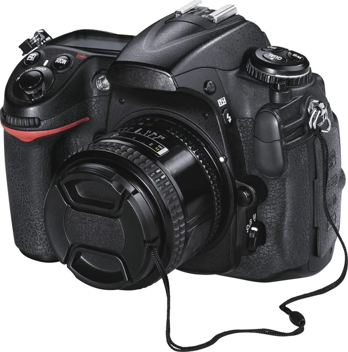Hama Smart-Snap Objektivdeckel, mit Halter 49mm