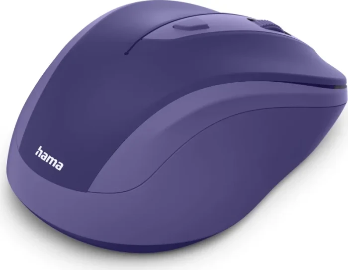 Hama WM-400 Silent Wireless 6-Button Mouse blau/violett, USB