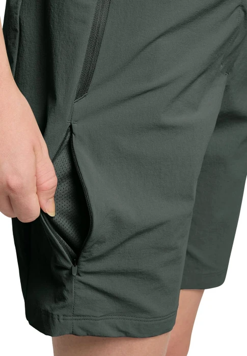Jack Wolfskin Hikeout Hose kurz slate green (Herren)