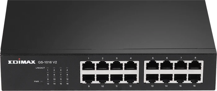Edimax GS-10 Desktop Gigabit Switch, 16x RJ-45