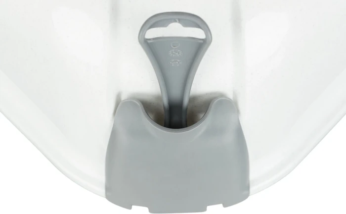 Trixie Ecktoilette Maro mit Haube, grau/weiß (40356) – Bild 7