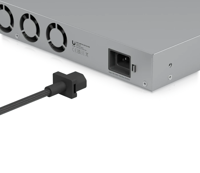 Ubiquiti Kaltgeräte Verlängerungskabel C13/C14 schwarz, 1.8m
