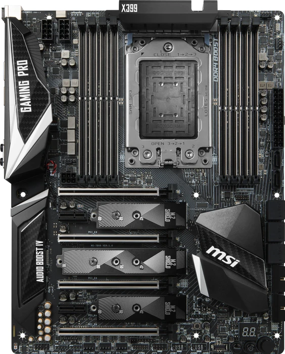 MSI X399 Gaming Pro Carbon AC (AMD TR4)