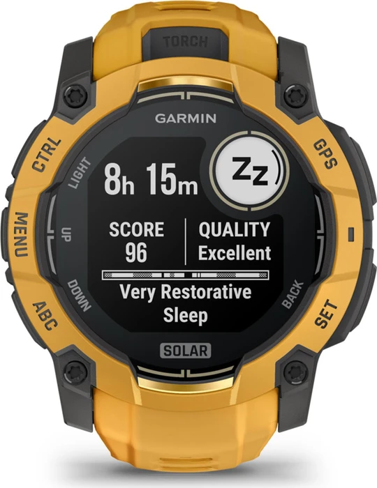 Garmin Instinct 3 Solar 50mm sunburst/grey