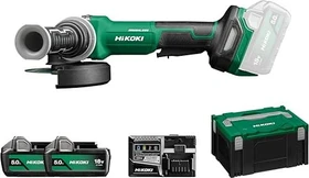 Hikoki G1813DFWQZ Akku-Winkelschleifer inkl. Koffer + 2 Akkus 5.0Ah