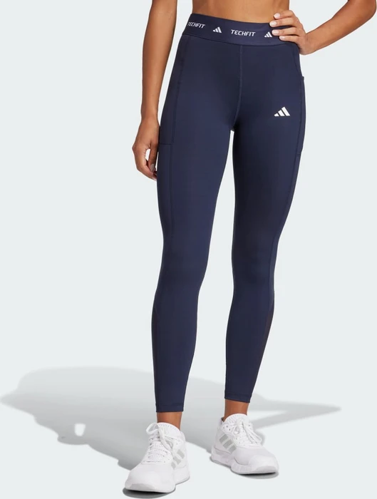 adidas TECHFIT Stash Pocket Full-Length Hose lang legend ink (Damen)
