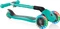 Globber Foldable Lights Kickboard emerald green Vorschaubild