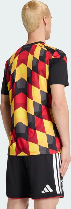 adidas Deutschland Pre-Match 2026 Heimtrikot kurzarm black/team yellow (Herren)