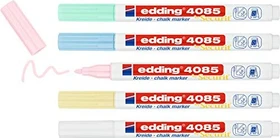 edding 4085 Kreidemarker pastell sortiert, 5er-Set