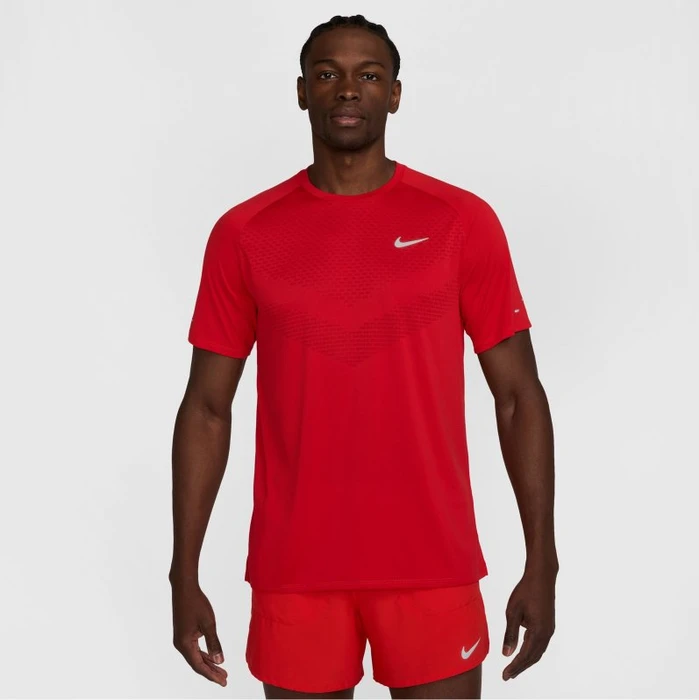 Nike Stride Dri-FIT ADV Funktionsshirt kurzarm university red (Herren)
