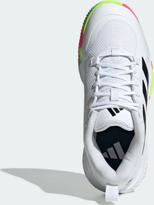 adidas Court Team Bounce 2.0 cloud white/core black/lucid lemon