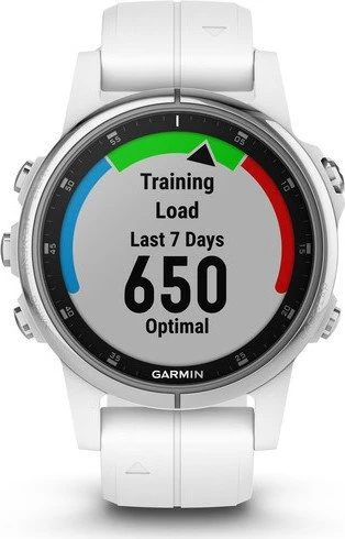 Garmin Fenix 5S Plus Sapphire weiß