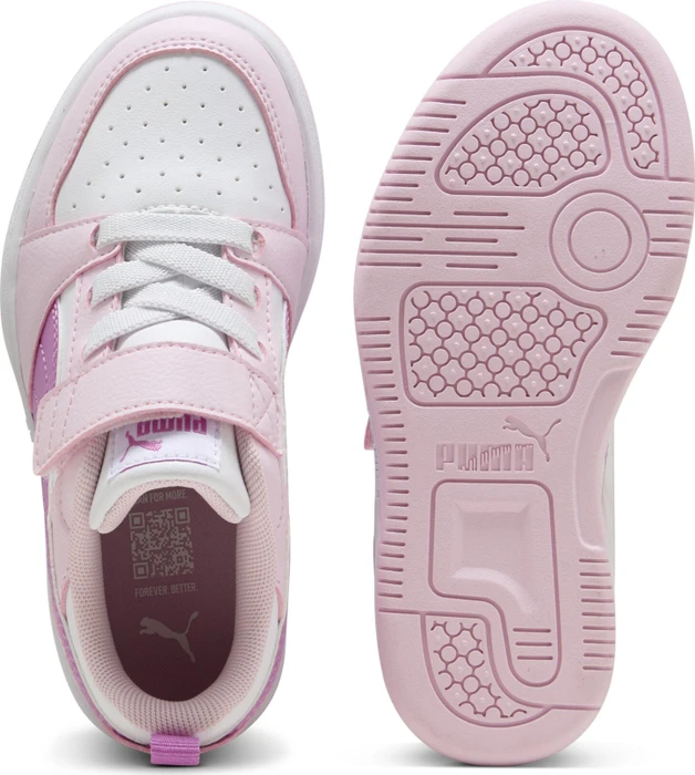 Puma Rebound V6 Lo pearl pink/mauve pop/puma white (Junior)