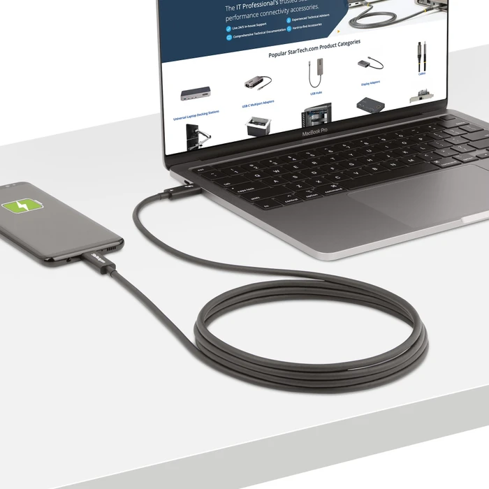 StarTech Thunderbolt 4 Kabel, 100W, schwarz, 2m (verschiedene Markenbezeichnungen)