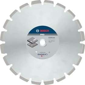 Bosch Professional Best for Asphalt Diamanttrennscheibe, 400x3.2x20mm, 1 Stück