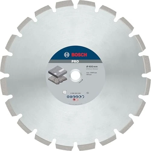 Bosch Professional Best for Asphalt Diamanttrennscheibe, 400x3.2x20mm, 1 Stück