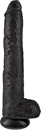 Pipedream King Cock 14" Cock with Balls black