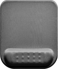 Powerton ERGO Dark Edition Mauspad mit Handauflage, 250x210mm, grau