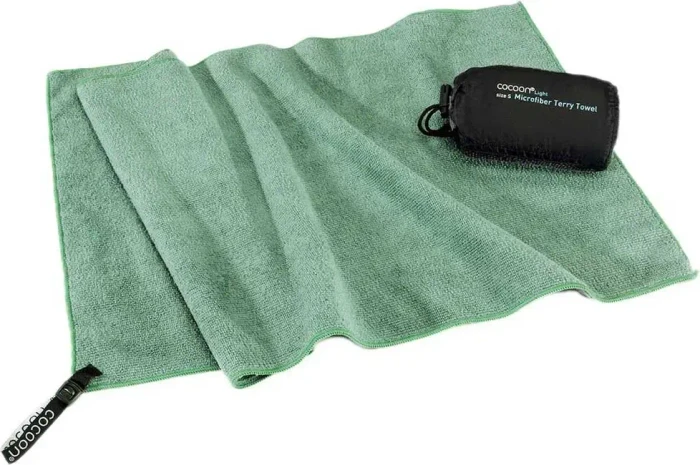 Cocoon Terry Towel Light XL Handtuch bamboo green