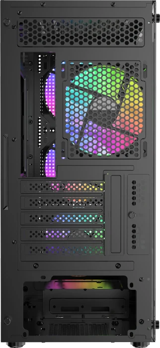 Ocypus Gamma C50 ARGB, schwarz, Glasfenster
