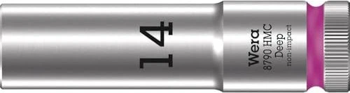 Wera 8790 HMC Deep Außensechskant Steckschlüssel 1/2", 14x83mm