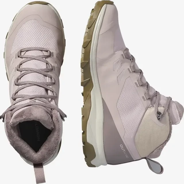 Salomon OUTsnap Waterproof etherea/iron/coyote brown (Damen)