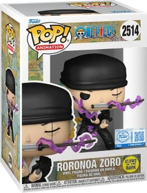 FunKo Pop! Animation - One Piece - Roronoa Zoro (Dressrosa Arc) (Glow)