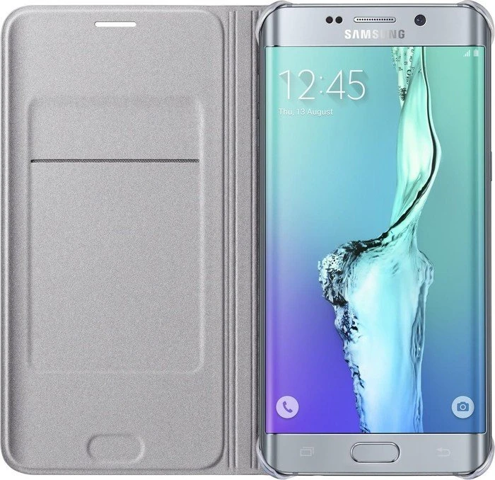 Samsung Flip Wallet für Galaxy S6 Edge+ silber