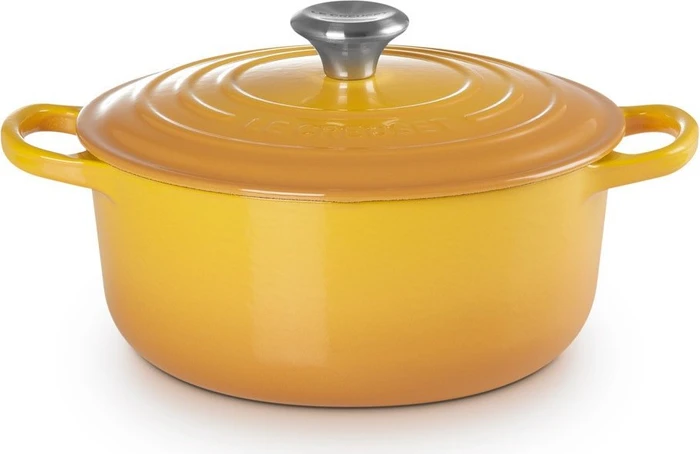 Le Creuset Signature Gusseisen Bräter rund 26cm 5.3l nectar
