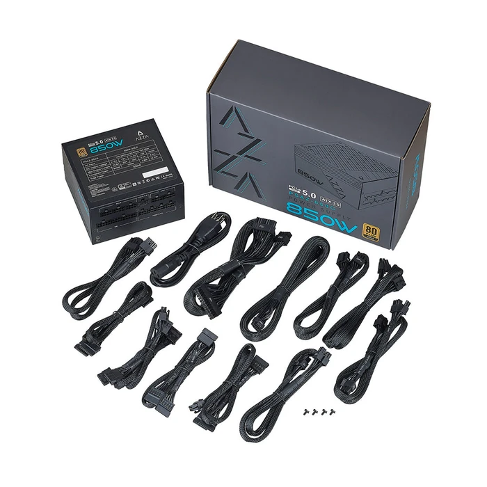 AZZA PSAZ Gold 850W, ATX 3.0 (PSAZ-850G(ATX 3.1))