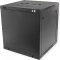 Roline / Secomp Basic 19" Netzwerkschrank 12HE, montiert, Glastür, IP20, RAL 9005, 600mm tief Vorschaubild