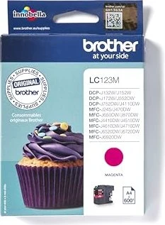 Brother Tinte LC123M magenta