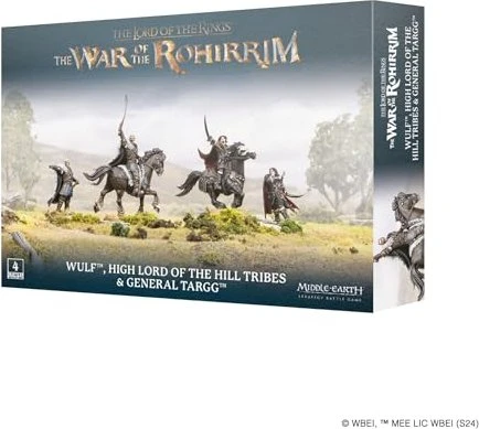 Games Workshop The Lord of the Rings - The War of the Rohirrim - Wulf, High Lord of the Hill Tribes and General Targg