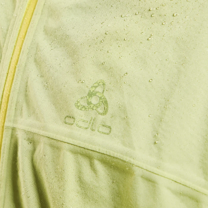 Odlo Waterproof X-Alp Performance Knit Laufjacke shadow lime (Herren)