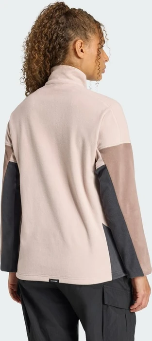 adidas Terrex Multi Climawarm Fleece Funktionsshirt langarm wonder taupe/trace brown (Damen)