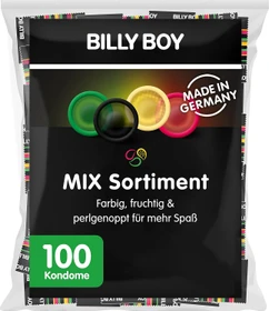 Billy Boy Mixed Condoms Set 52-56mm, 100 Stück