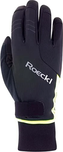 Roeckl Villach 2 Fahrradhandschuhe schwarz/gelb