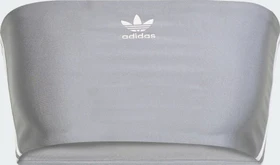 adidas 3-Streifen Tube Crop-Top grey three (Damen)