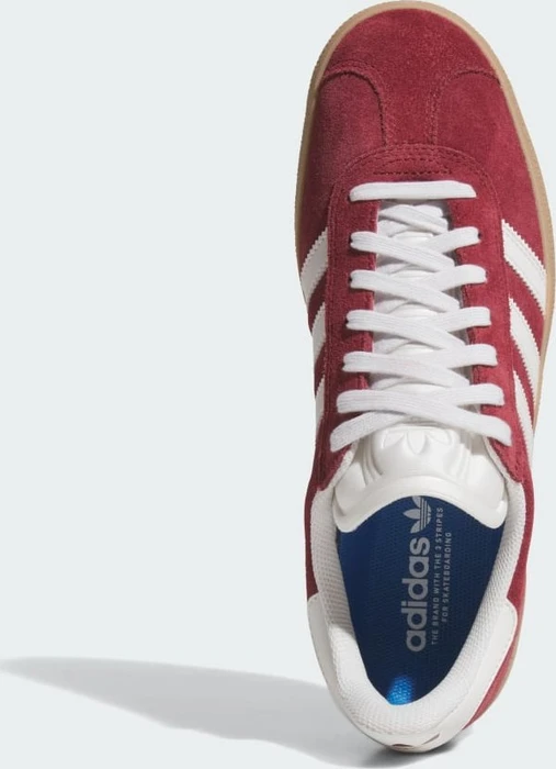 adidas Gazelle ADV shadow red/crystal white/gold metallic