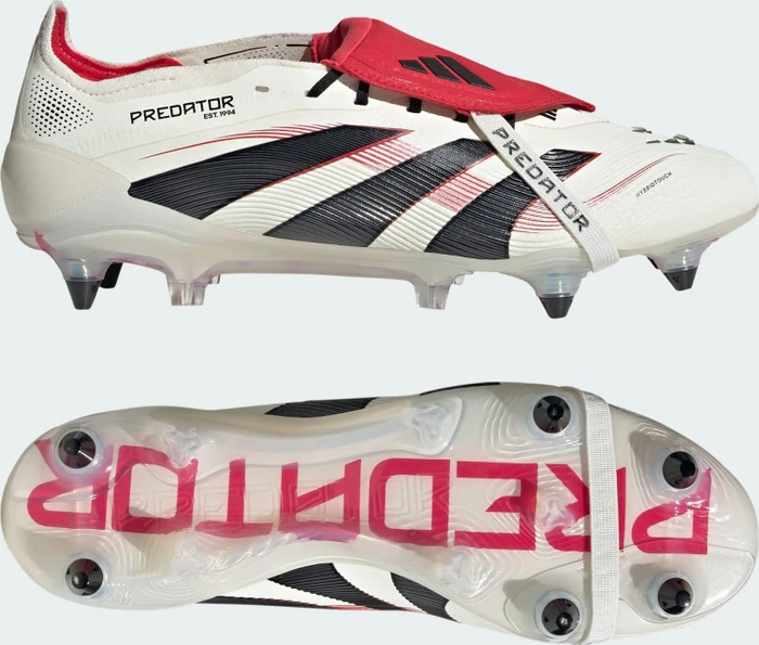 adidas Predator Elite Fold-Over Tongue SG off white/core black/pure ruby