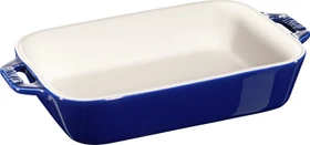 Zwilling Staub Ceramique Auflaufform eckig 25.6x21.6cm dunkelblau