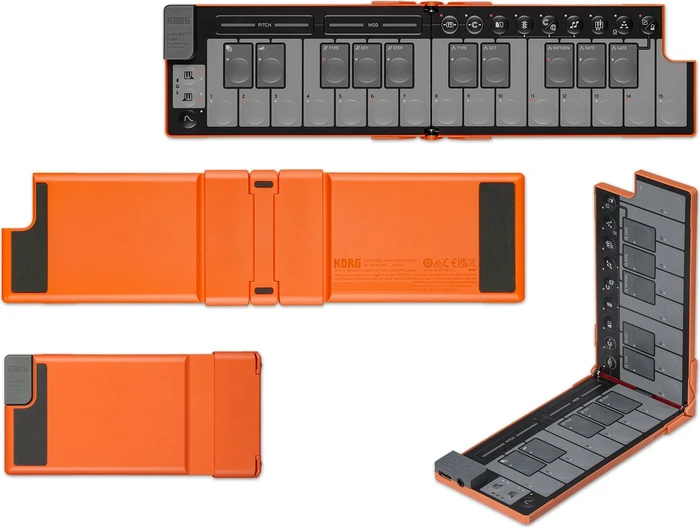 Korg nanoKEY Fold Lava Orange