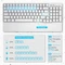RK Royal Kludge RK96 96% Wireless, LEDs blau, hot-swap, RK RED, USB/Bluetooth, US Vorschaubild